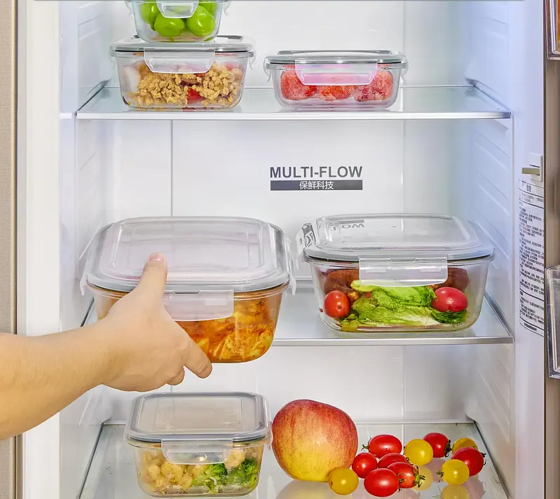 12 Pack Glass Food Storage Containers with Airtight Lids – Leakproof Meal Prep Lunch Containers, BPA-Free Glass Food Storage Set, Microwave, Oven, Freezer & Dishwasher Safe