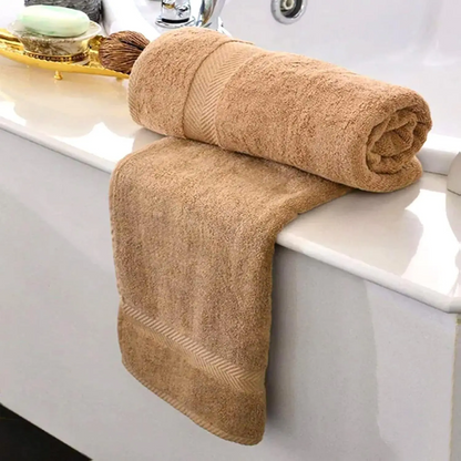 KAHAF Collection 6-Pack Bath Towels - Lightweight Extra Absorbent 100% Cotton Multi-Use for Daily - Soft Comfortable & Durable - 27x54 Inches